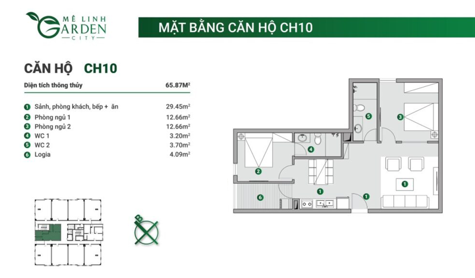 Thiết kế căn hộ kim hoa mê linh